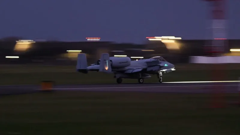 Warthog stiže u Englesku – A-10 na putu prema Bliskom istoku