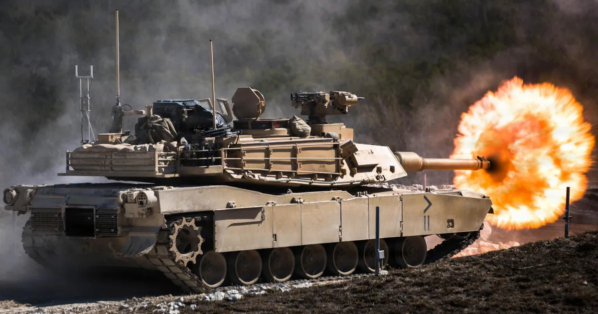 M1A2 SEPv3 Abrams dejstvuje na poligonu
