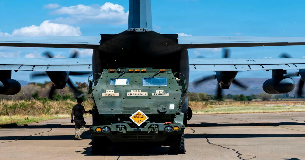 Transport HIMARS sistema u C-130J Super Hercules