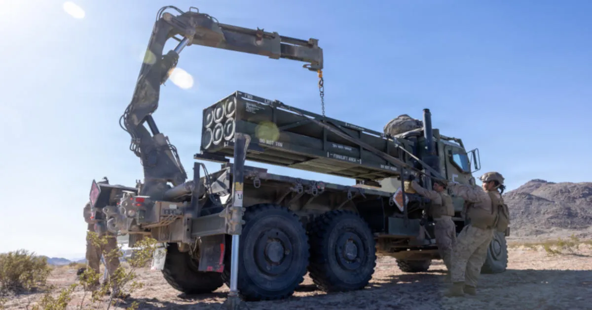 Transport municije za HIMARS sistem